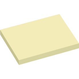 Notes a-series 100x75 mm 100 blad Gul