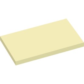 Notes a-series 125x75 mm 100 blad Gul