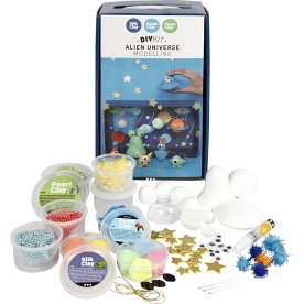 Modellera Pearl Clay Alien universum