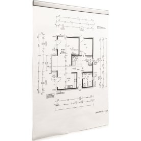 Klämma Durable Durafix Rail 297 mm Silver 5 st