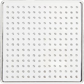 Pärlplatta 7x7 cm liten kvadrat.