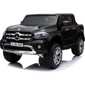 Eldriven Mercedes X-klass barnbil 4x12V svart