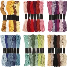 Broderigarn 252 buntar, blandade färger