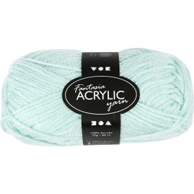 Akrylgarn Fantasia 50g mintgrönt