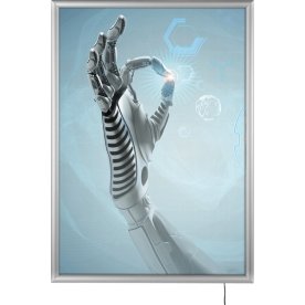 Snäppram Enkelsidig LED 70x100 cm