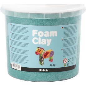 Modellera Foam Clay 560 g Mörkgrön