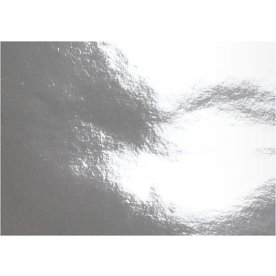 Metallpapper A4 120g 10 ark silver