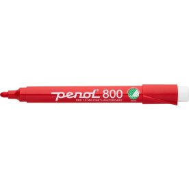 Penol 800 whiteboardpenna, röd
