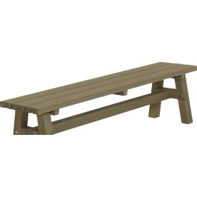 Plankbänk Plus Country 177x38x44 Gråbrun