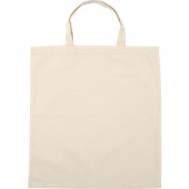 Tygkasse med handtag | 38x42 cm | Naturvit | 5 st
