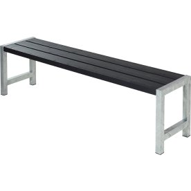 Plankbänk Plus L176 cm Svart