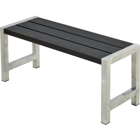 Plankbänk Plus Café L127 cm Svart