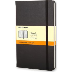Notebook Moleskine Classic Anteckningsbok L Svart