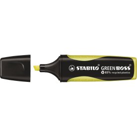 Överstrykningspenna Stabilo Green Boss Gul