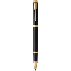 Parker IM Black Lacquer GT Rollerballpenna | F