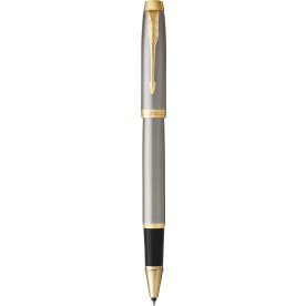 Parker IM Brushed Metal GT Rollerballpenna | F