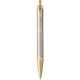 Parker IM Premium Warm Silver GT Kulspetspenna | M