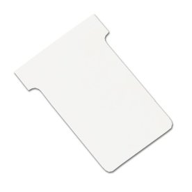 Nobo T-kort storlek 2 | Vita | 100 st.