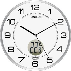 Väggklocka Unilux Tempus Ø30,5 cm