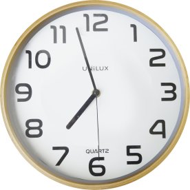 Väggklocka Unilux Baltic Ø30,5 cm Vit