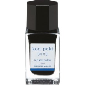 Pilot Iroshizuku Bläck | 15 ml | Blå Kon-Peki