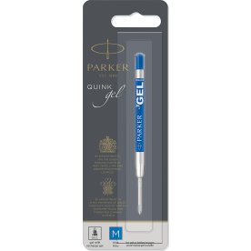 Parker Quink Refill | Gel | M | Blå
