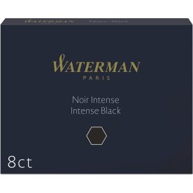 Waterman ST Refill L Reservoarpenna | Svart | 8 st