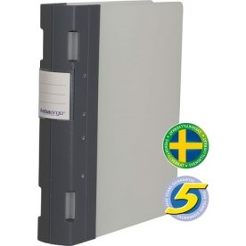 Gaffelpärm KEBA Ergo A4 55mm grafitgrå