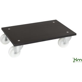 Låg transportvagn medium utan gummiyta, 300 kg