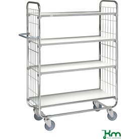 Plockvagn 4 hyllor, 945x470x1590 mm, 250 kg