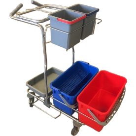 Minatol komplett ergonomisk städvagn