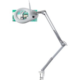 Lupplampa Unilux Zoom Vit