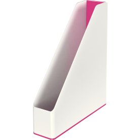 Tidskriftssamlare Leitz Wow Vit/rosa