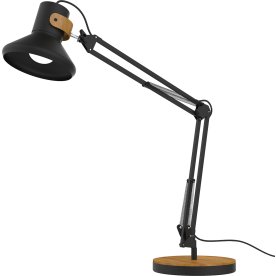 Bordslampa Unilux Baya Bamboo Svart