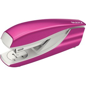 Leitz WOW 5502 häftapparat, rosa metallic