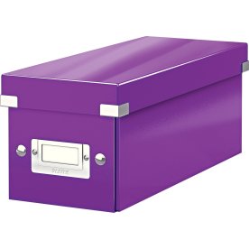 Förvaringsbox Leitz Click & Store Lila