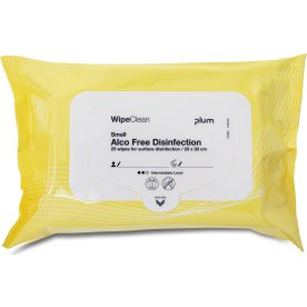 Plum WipeClean Alco Free, Wipes, Small, 25 st