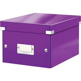 Förvaringslåda Leitz Click & Store Small Lila