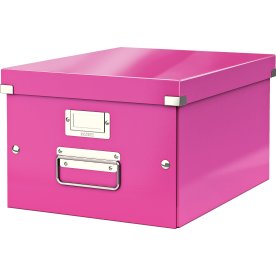 Förvaringslåda Leitz Click & Store Medium Rosa