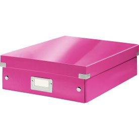 Leitz Click & Store Förvaringslåda, Medium, rosa