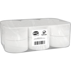 Toalettpapper systemrulle | 2-lagers | Jumbo Mini