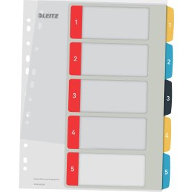 Register Leitz Cosy Skrivbart A4+ 1-5