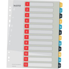 Register Leitz Cosy Skrivbart A4+ | 1-12