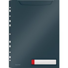 Leitz Cosy Pocket, A4, Ekspand., Grå 3 st.