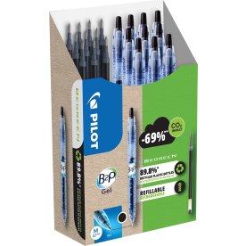 Pilot Bottle2Pen Greenpack Rullpenna M Svart