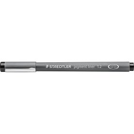 Staedtler Pigment Liner 308 fiberpenna, 1,2 mm, sv