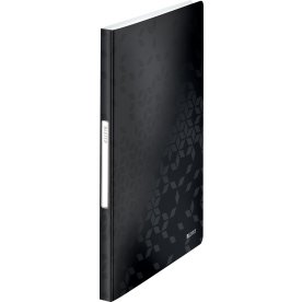 Leitz WOW Displaybok | A4 | 40 fickor | Svart