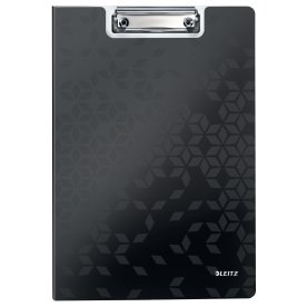 Leitz WOW Clipboard | Med front | A4 | Svart