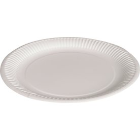 Papperstallrik, Ø23 cm, 50 st