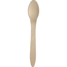 Matsked i björkträ, Premium, 18,6 cm, 100 st